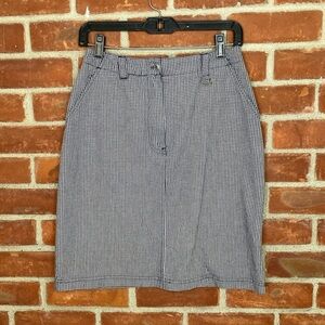 Vintage 90's houndstooth skirt
